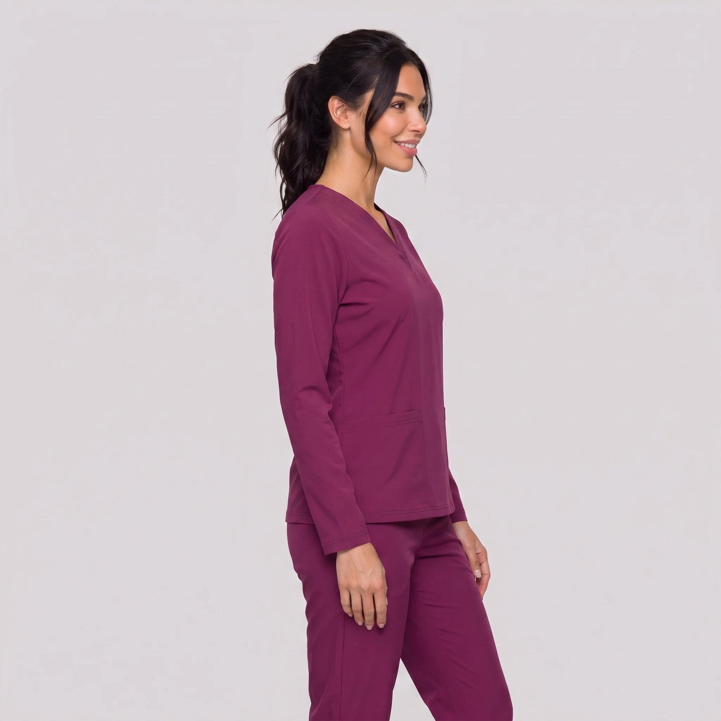 Top Manga Larga Mujer | 2 Pockets