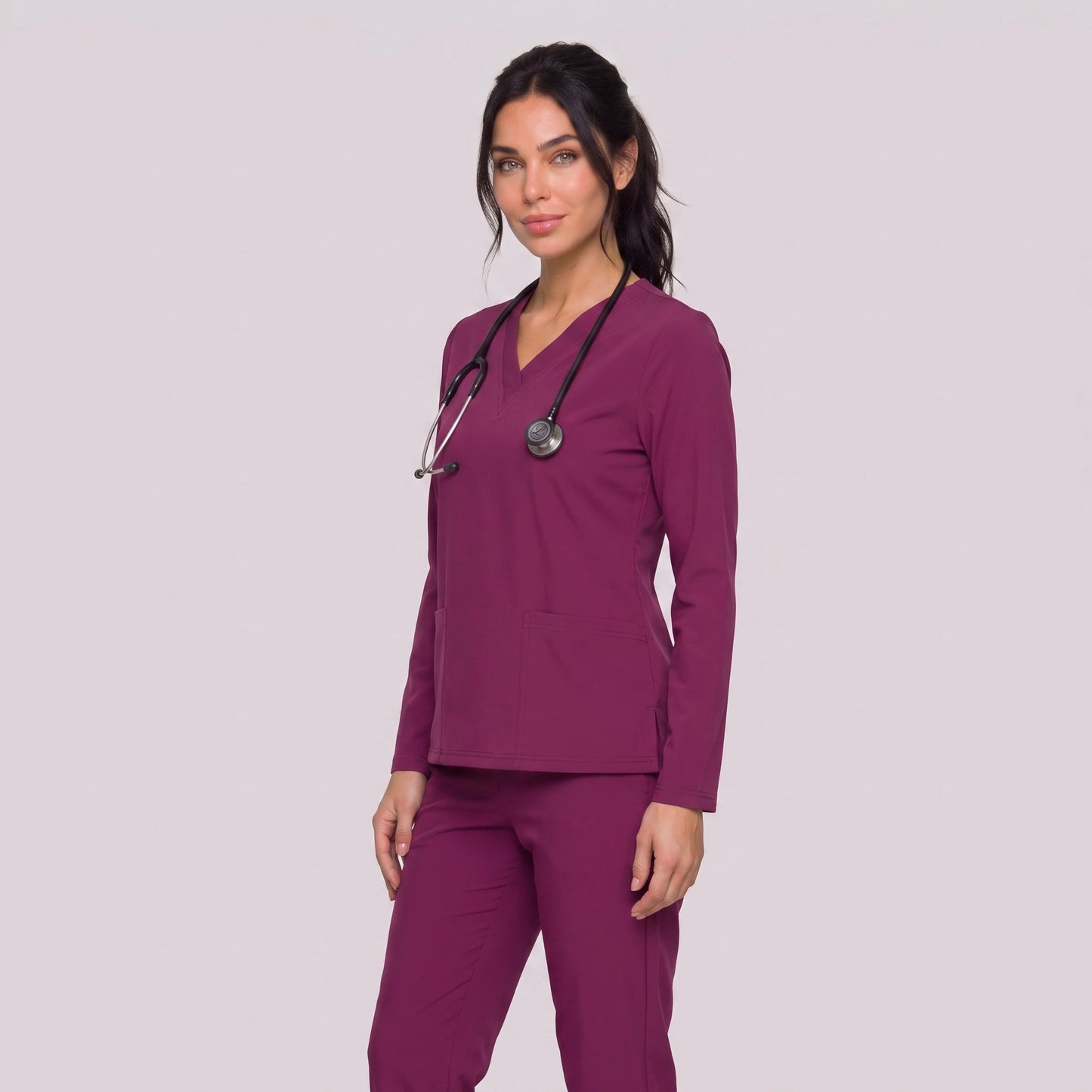 Top Manga Larga Mujer | 2 Pockets