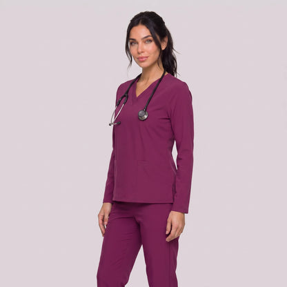 Top Manga Larga Mujer | 2 Pockets