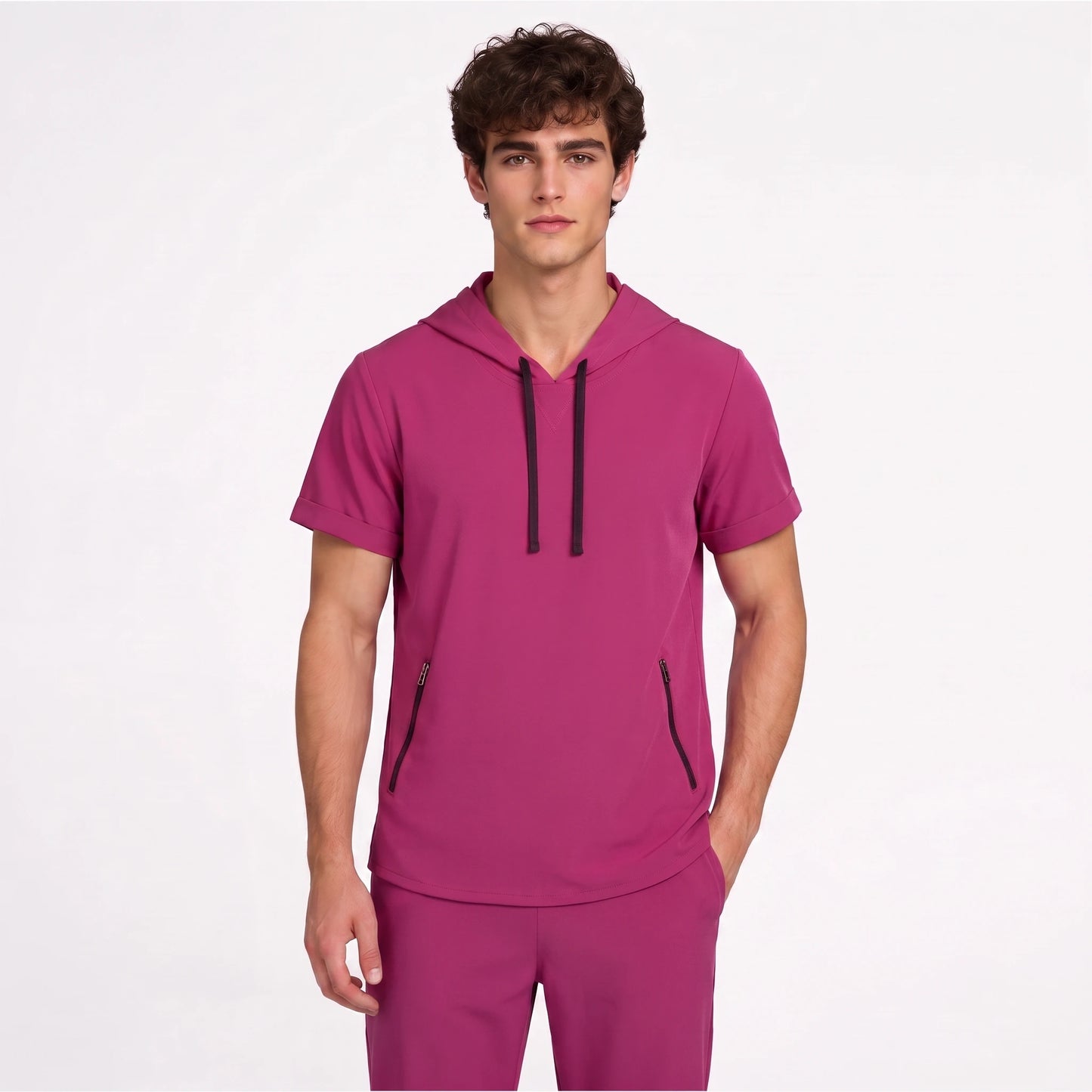 Top Hoodie Hombre | 2 Pockets