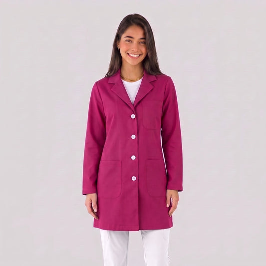 Bata Corta Essential Mujer | 3 Pockets