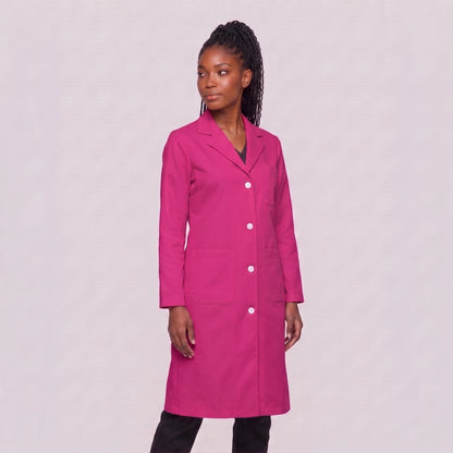 Bata Larga Essential Mujer | 3 Pockets