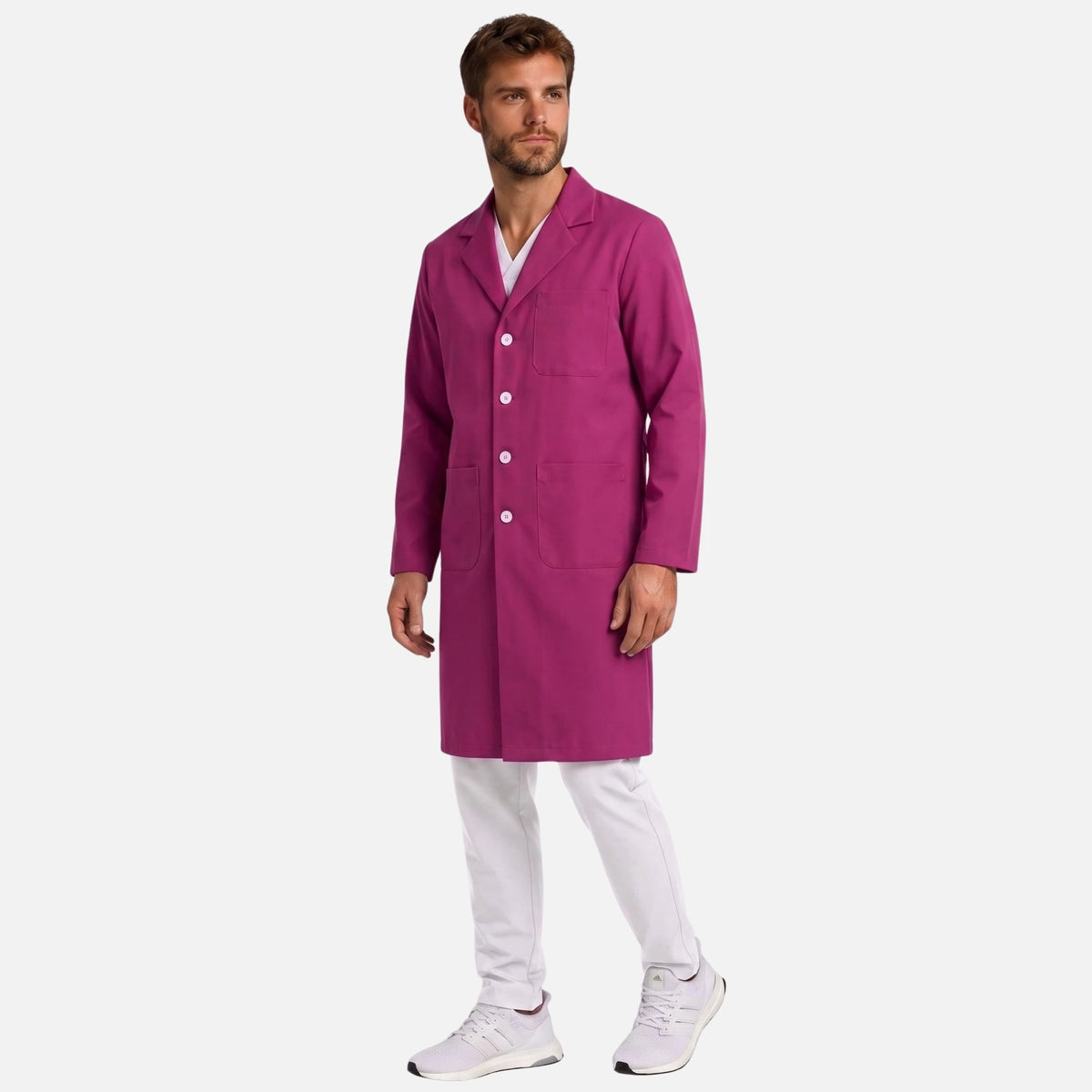 Bata Larga Essential Hombre | 3 Pockets