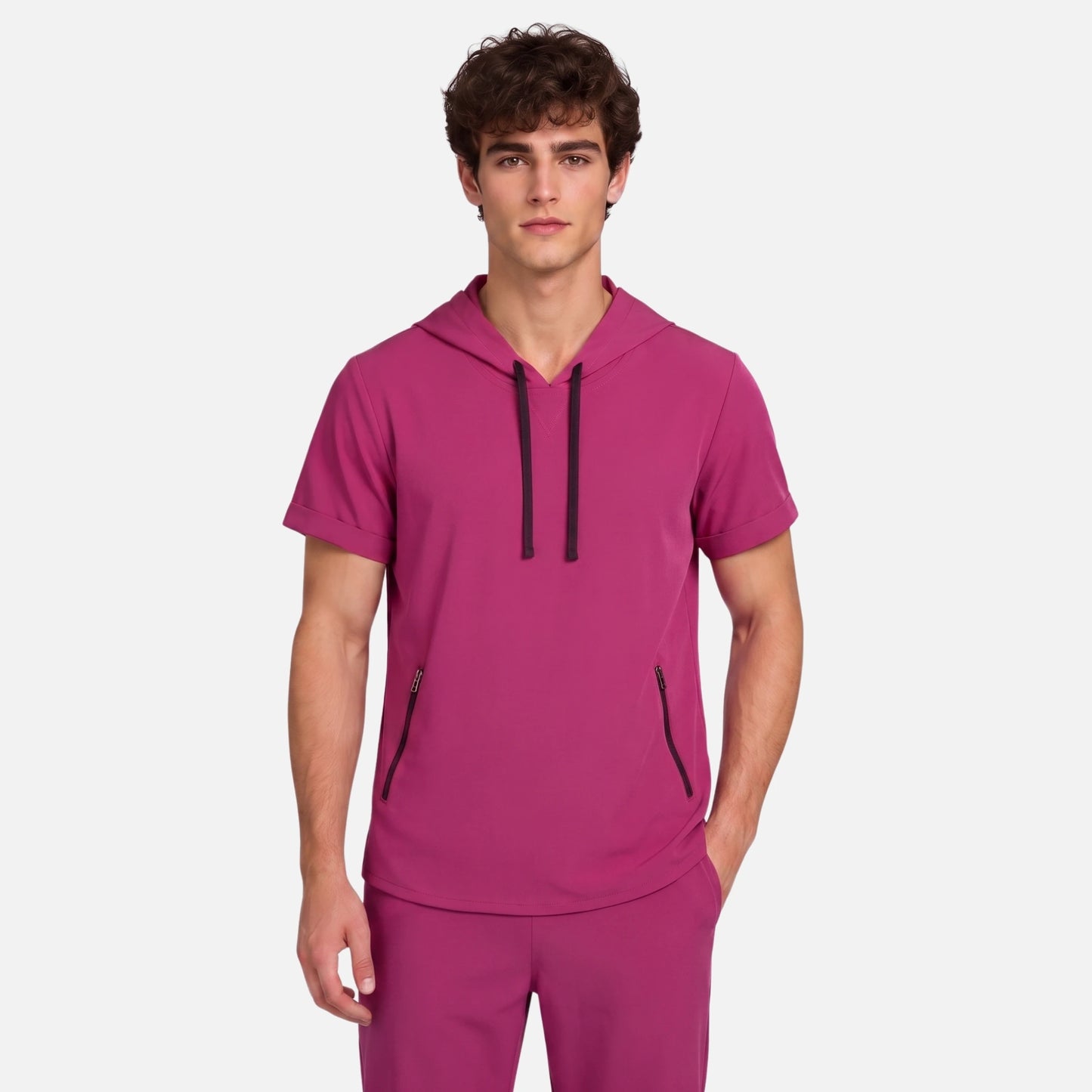 Top Hoodie Hombre | 2 Pockets