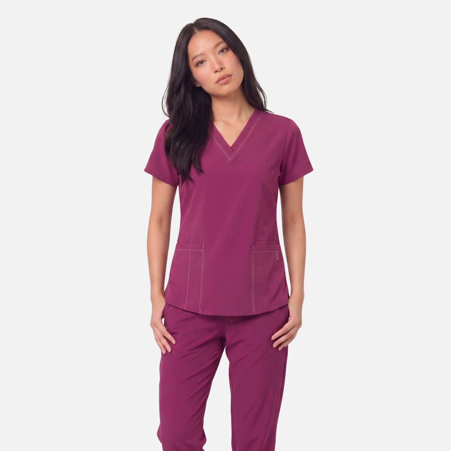 Top Pespunte Mujer | 3 Pockets