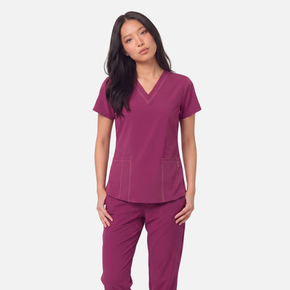 Top Pespunte Mujer | 3 Pockets