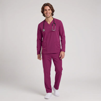 Top Manga Larga Hombre | 2 Pockets