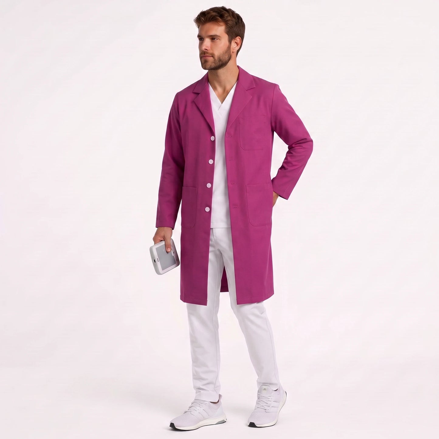 Bata Larga Essential Hombre | 3 Pockets