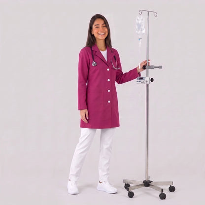 Bata Corta Essential Mujer | 3 Pockets