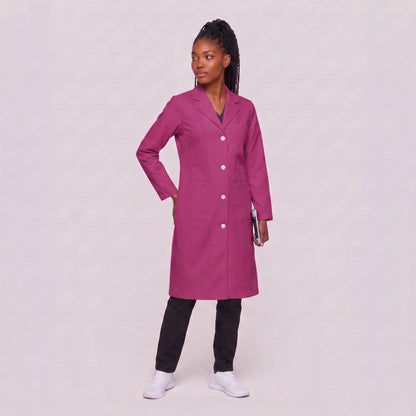 Bata Larga Essential Mujer | 3 Pockets