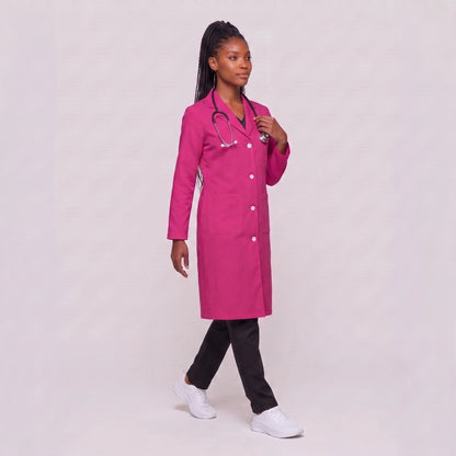 Bata Larga Essential Mujer | 3 Pockets