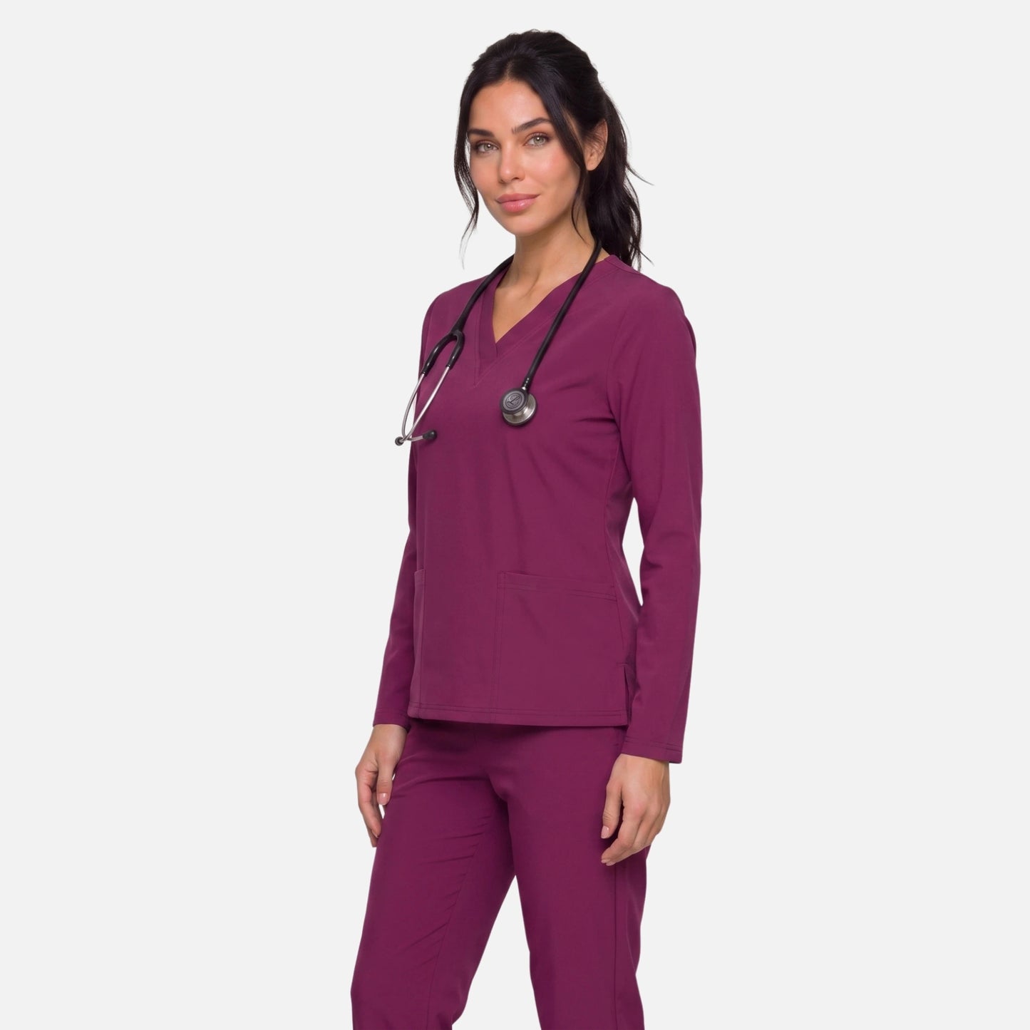 Top Manga Larga Mujer | 2 Pockets