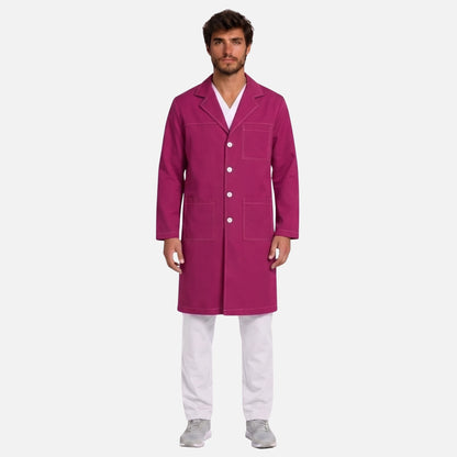 Bata Larga Pespunte Hombre | 3 Pockets