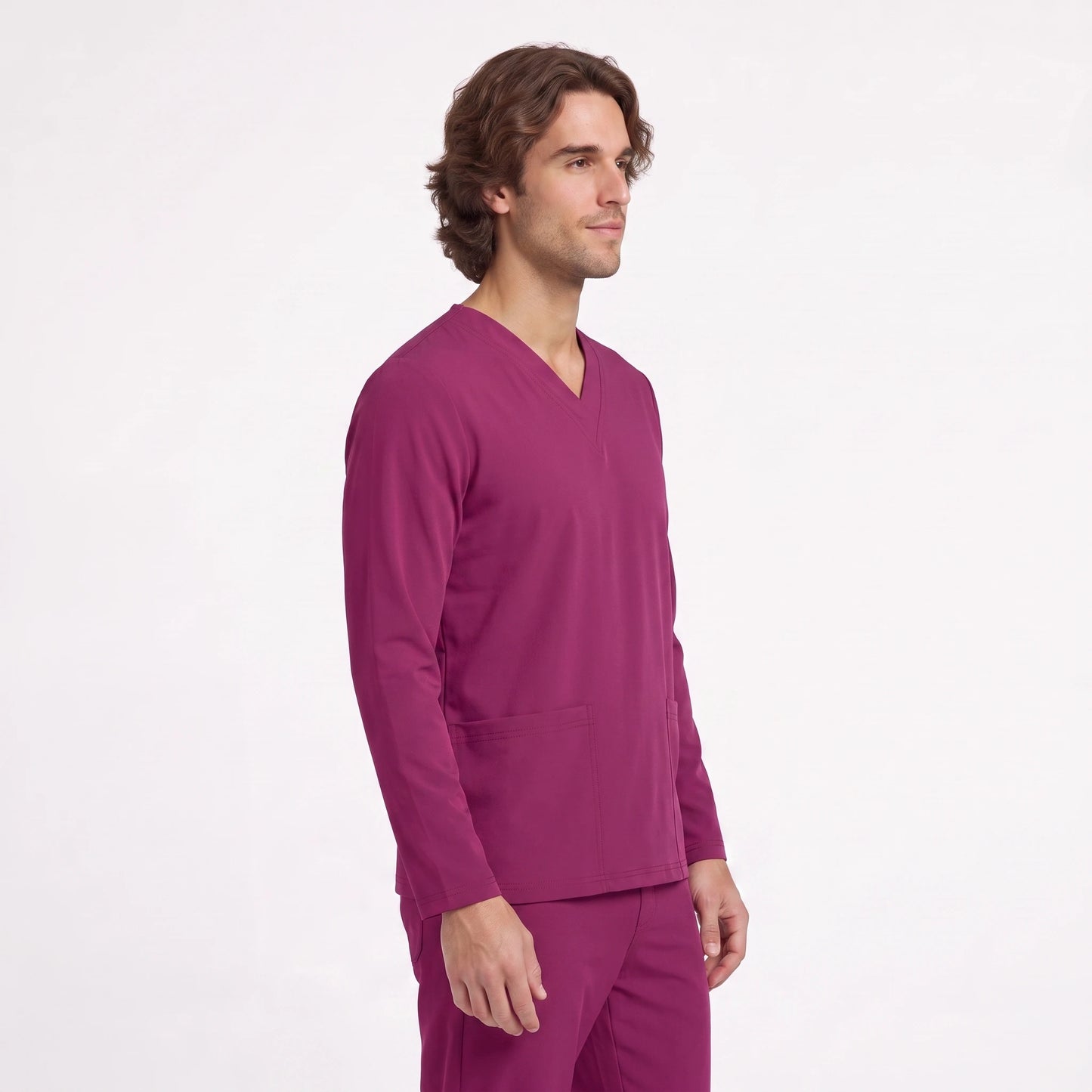 Top Manga Larga Hombre | 2 Pockets