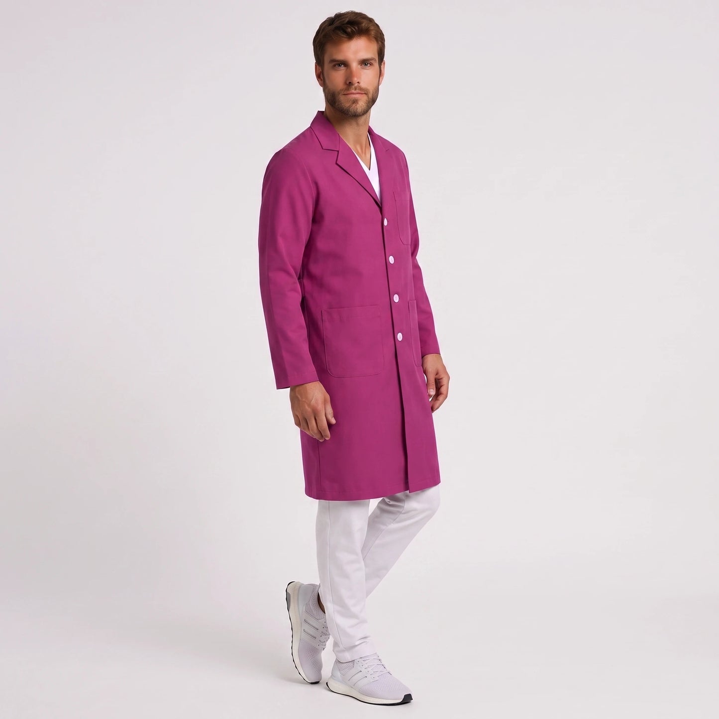 Bata Larga Essential Hombre | 3 Pockets
