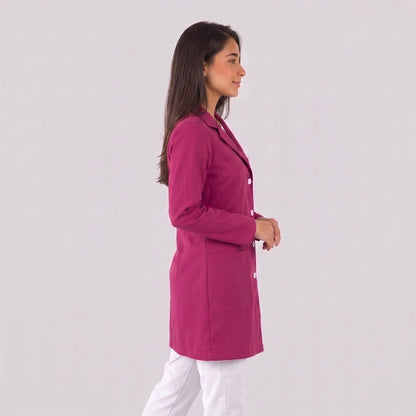 Bata Corta Essential Mujer | 3 Pockets