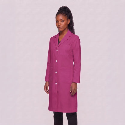 Bata Larga Essential Mujer | 3 Pockets