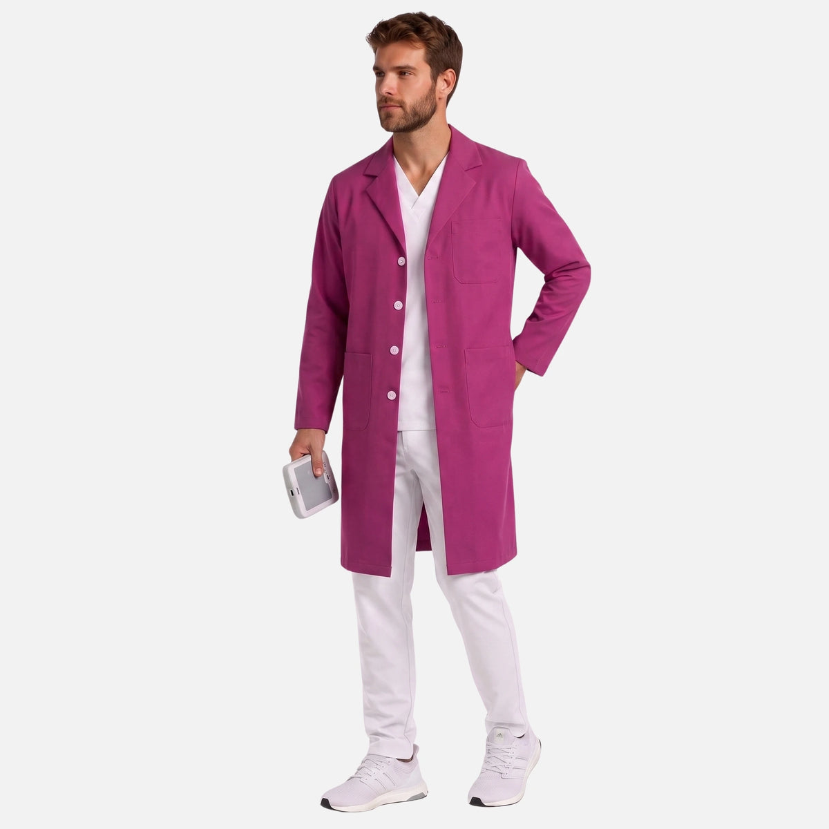 Bata Larga Essential Hombre | 3 Pockets