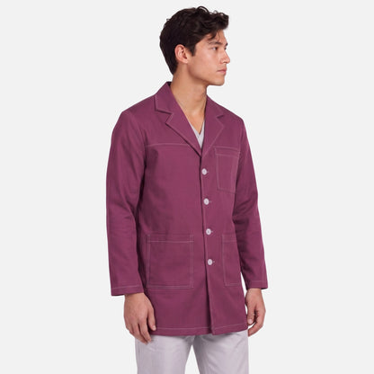 Bata Corta Pespunte Hombre | 3 Pockets