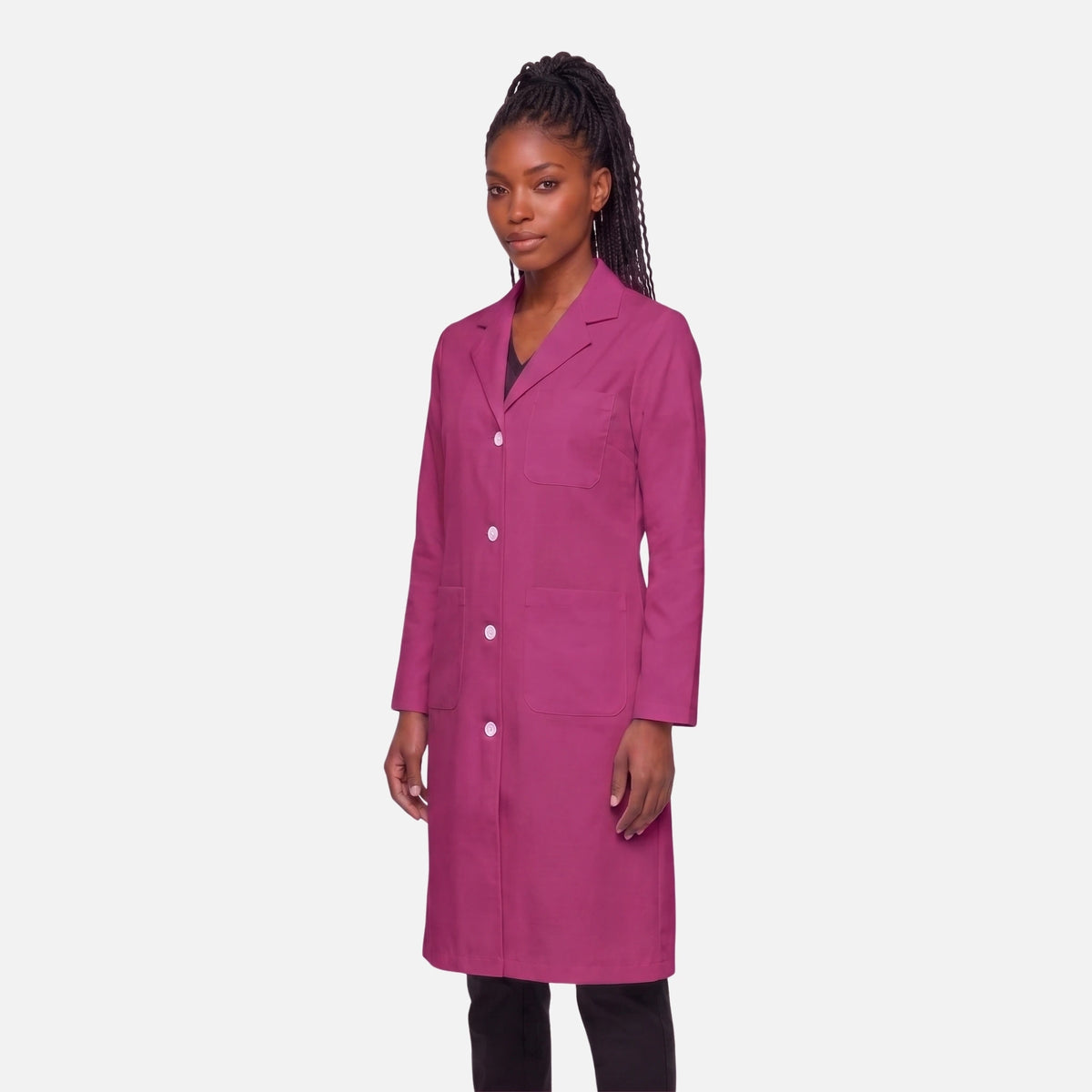 Bata Larga Essential Mujer | 3 Pockets