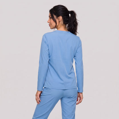 Top Manga Larga Mujer | 2 Pockets