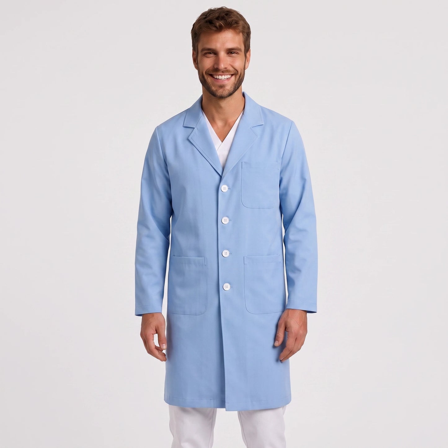 Bata Larga Essential Hombre | 3 Pockets