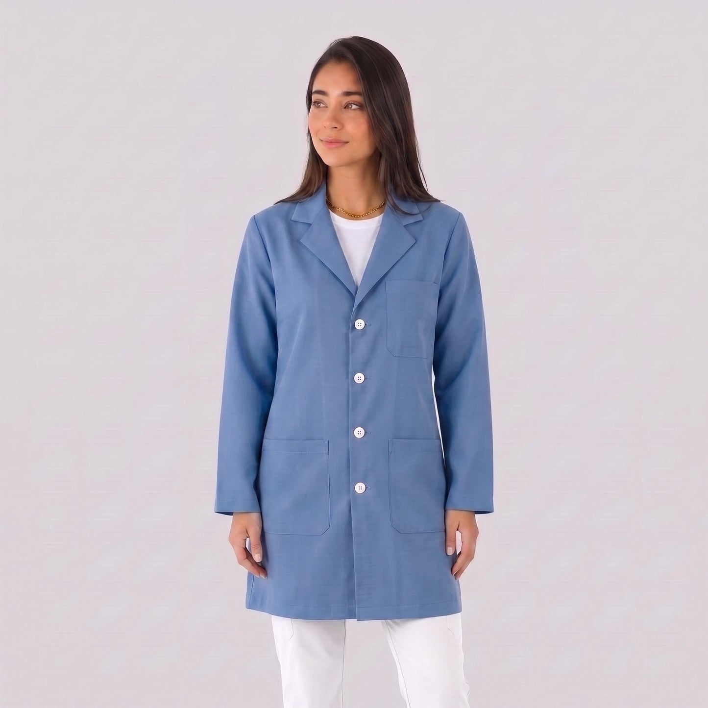Bata Corta Essential Mujer | 3 Pockets