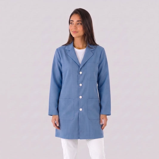 Bata Corta Essential Mujer | 3 Pockets