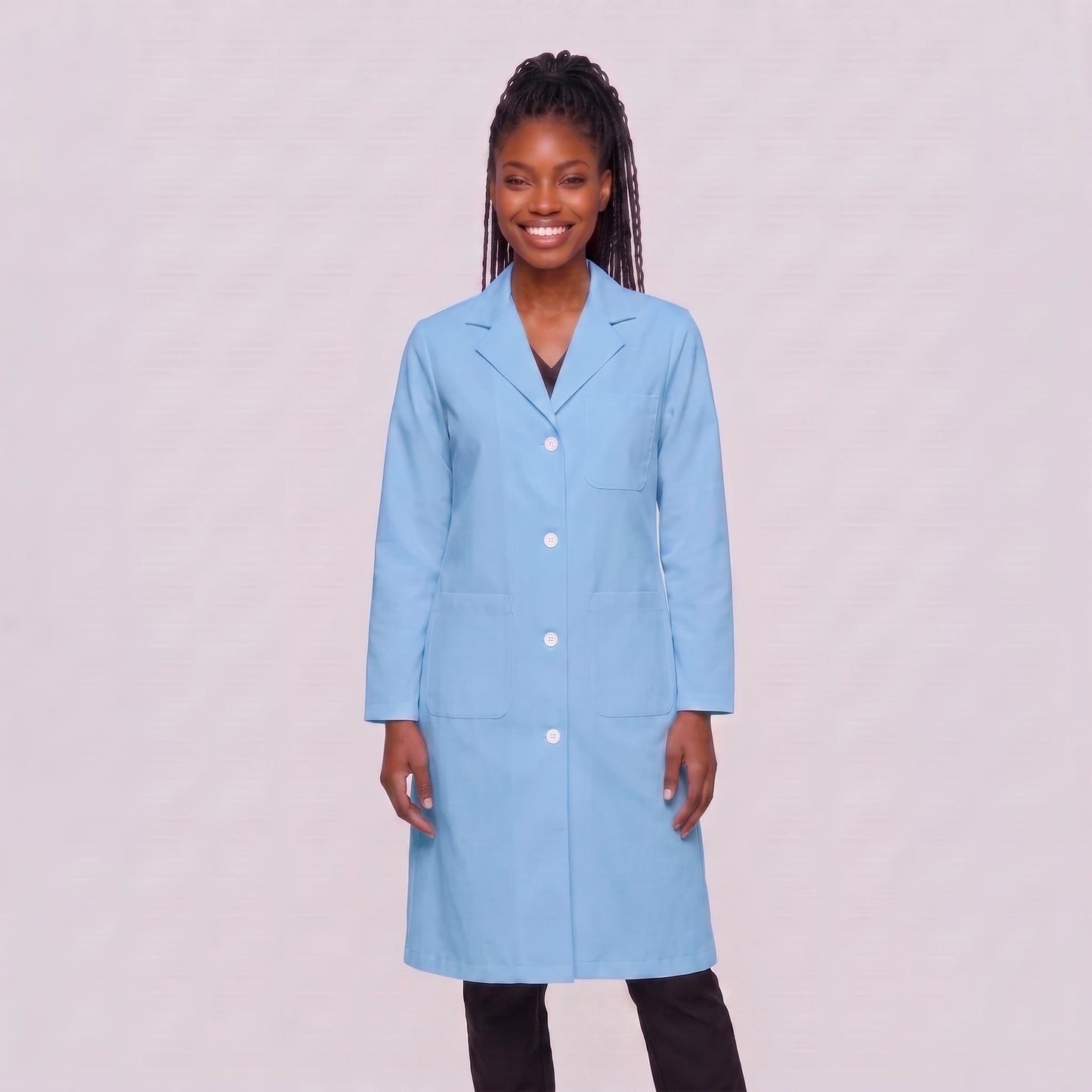 Bata Larga Essential Mujer | 3 Pockets