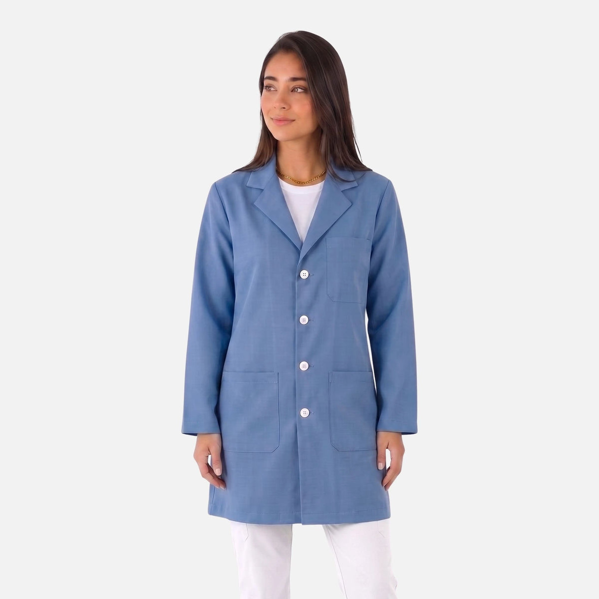 Bata Corta Essential Mujer | 3 Pockets
