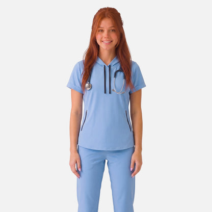 Top Hoodie Mujer | 2 Pockets