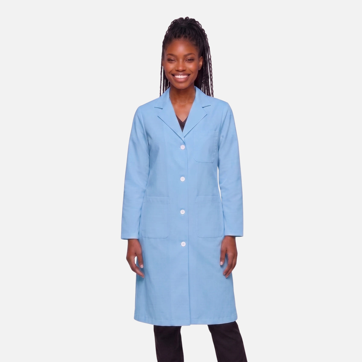 Bata Larga Essential Mujer | 3 Pockets