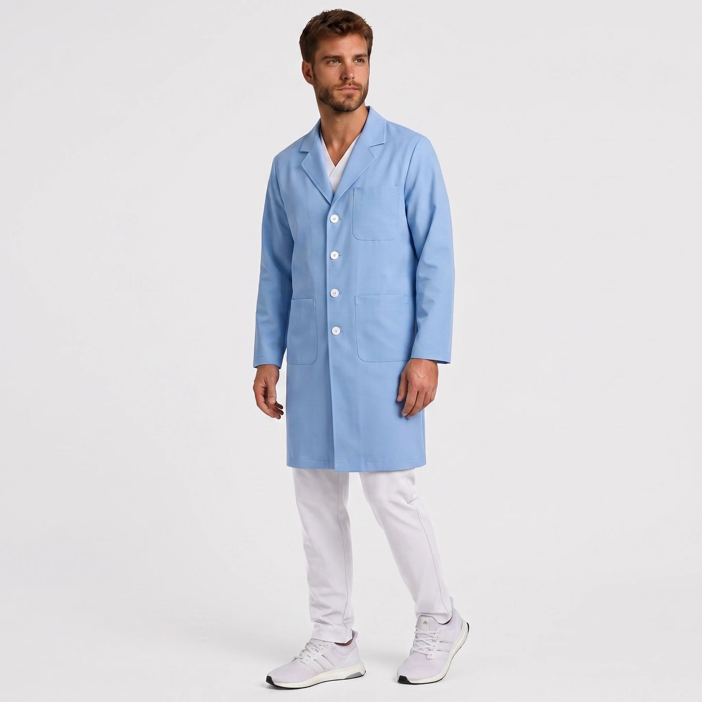 Bata Larga Essential Hombre | 3 Pockets
