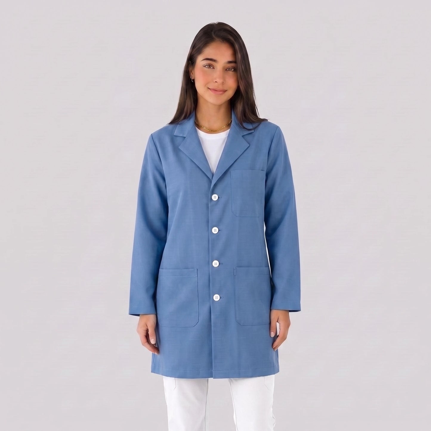 Bata Corta Essential Mujer | 3 Pockets
