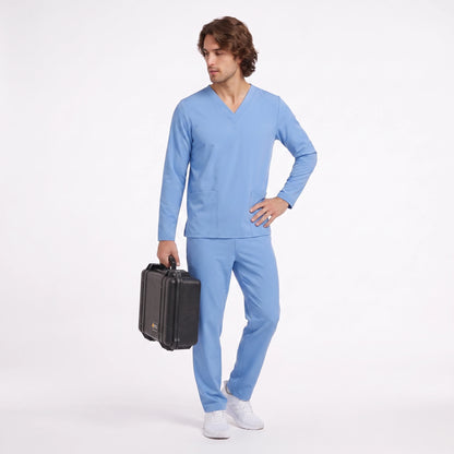 Top Manga Larga Hombre | 2 Pockets