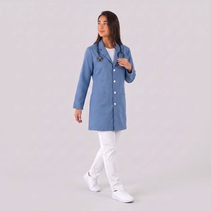 Bata Corta Essential Mujer | 3 Pockets