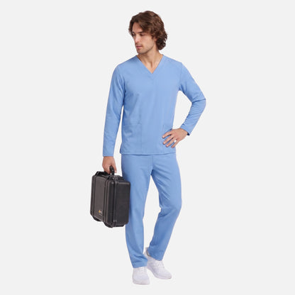 Top Manga Larga Hombre | 2 Pockets