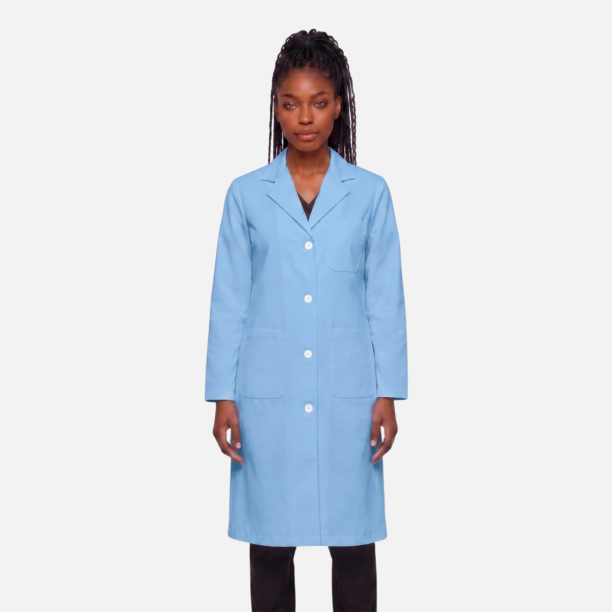 Bata Larga Essential Mujer | 3 Pockets