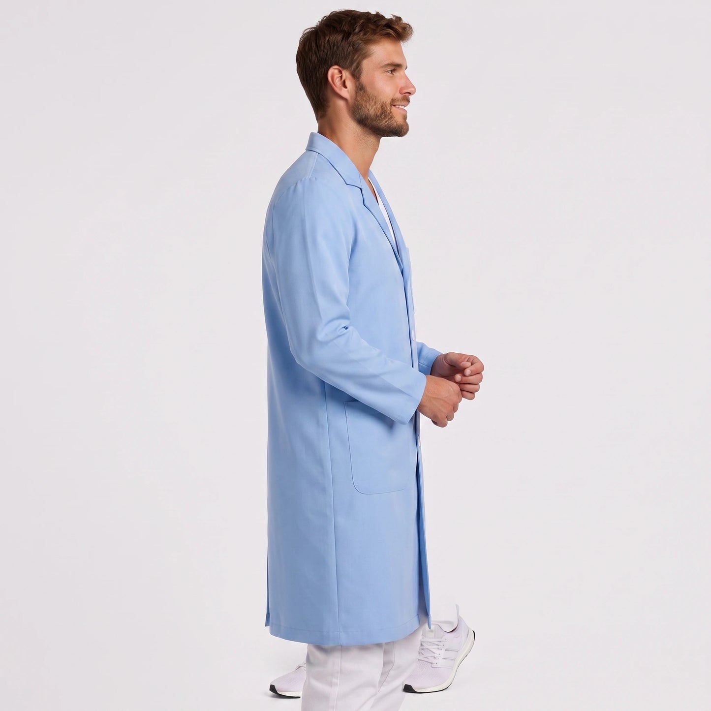Bata Larga Essential Hombre | 3 Pockets