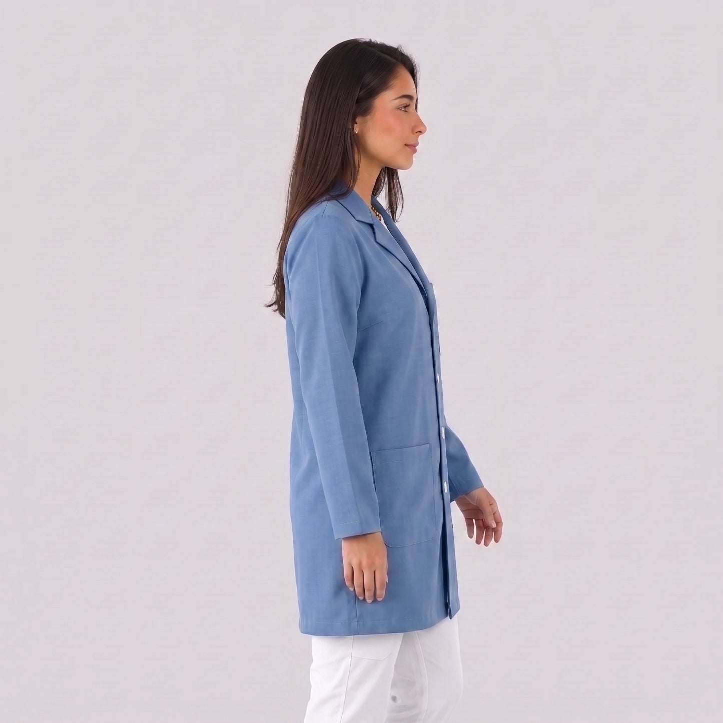 Bata Corta Essential Mujer | 3 Pockets