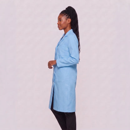 Bata Larga Essential Mujer | 3 Pockets