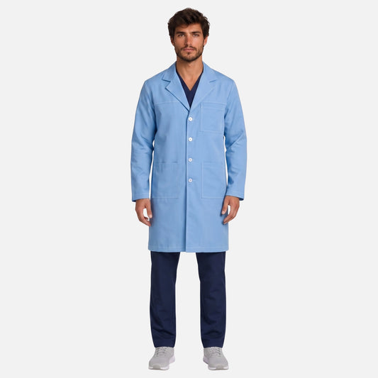 Bata Larga Pespunte Hombre | 3 Pockets