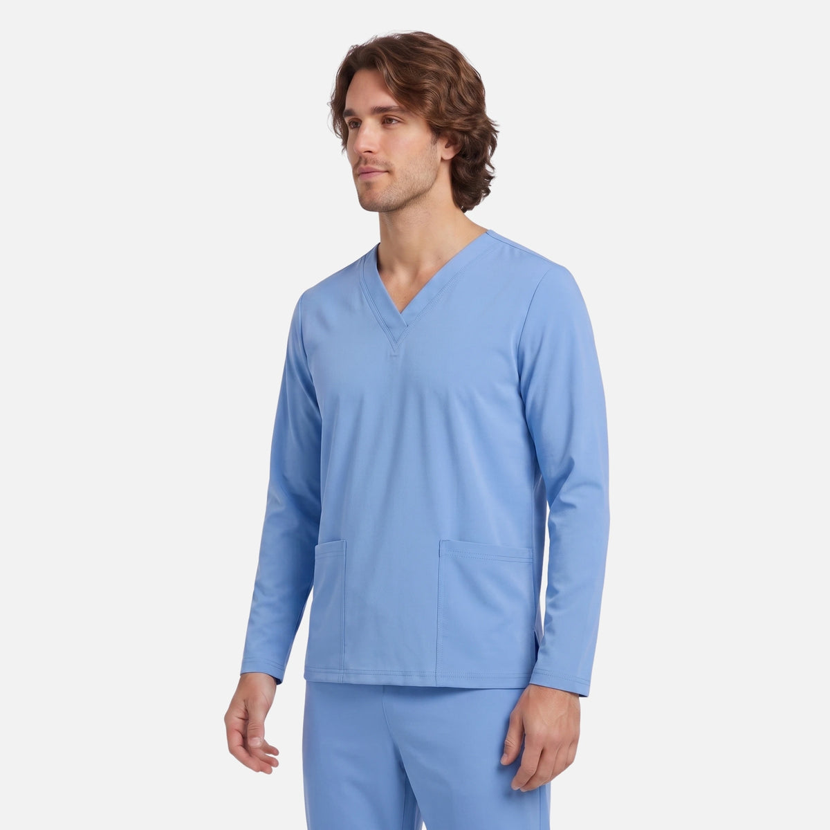 Top Manga Larga Hombre | 2 Pockets