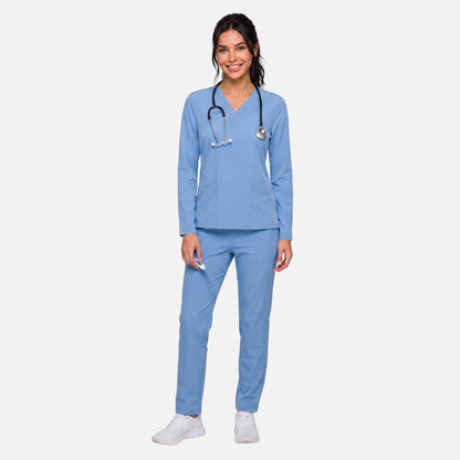 Top Manga Larga Mujer | 2 Pockets