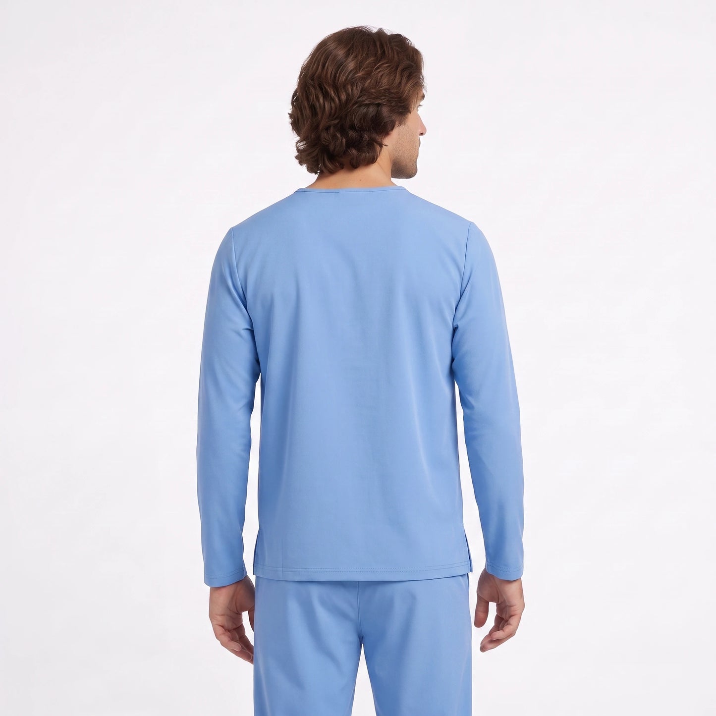 Top Manga Larga Hombre | 2 Pockets