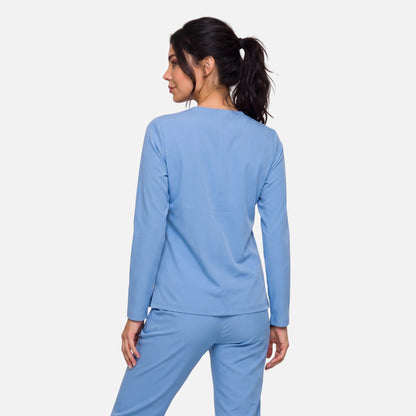 Top Manga Larga Mujer | 2 Pockets