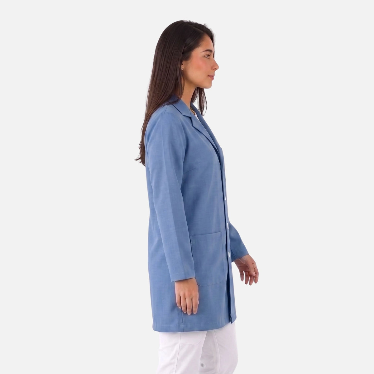 Bata Corta Essential Mujer | 3 Pockets
