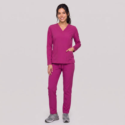Top Manga Larga Mujer | 2 Pockets
