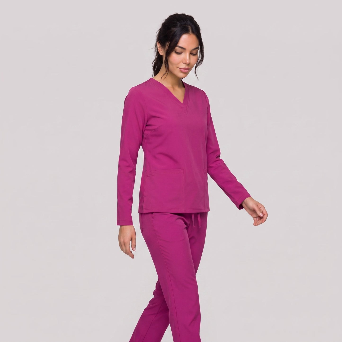 Top Manga Larga Mujer | 2 Pockets