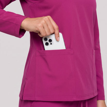 Top Manga Larga Mujer | 2 Pockets